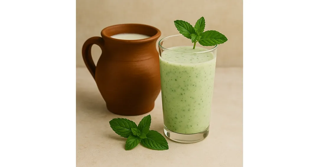 A light digestive drink that eliminates toxins, balances Pitta dosha, and supports gut health after meals.
