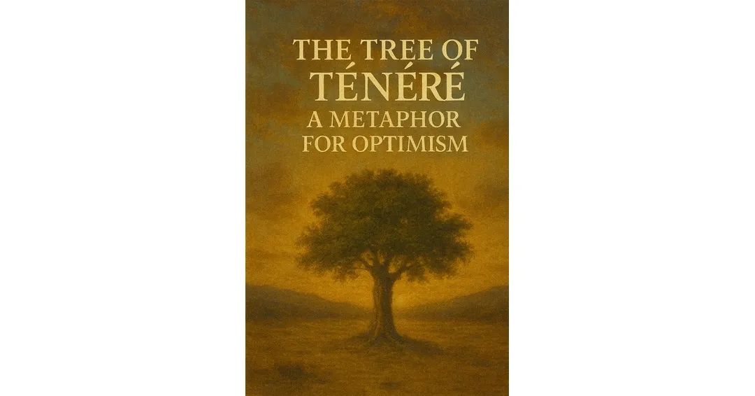 An image of a tree thriving in a barren land.