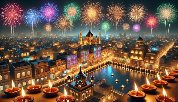 Fireworks over a city

AI-generated content may be incorrect.