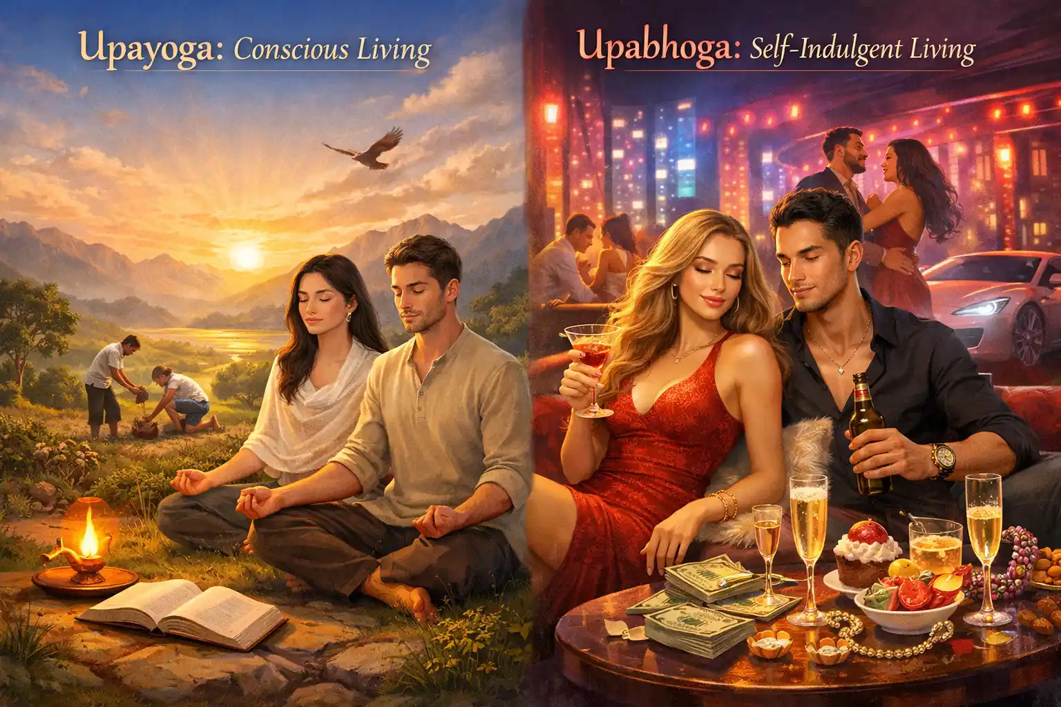 When life is used with awareness, it nurtures inner maturity; when used for indulgence, it deepens restlessness