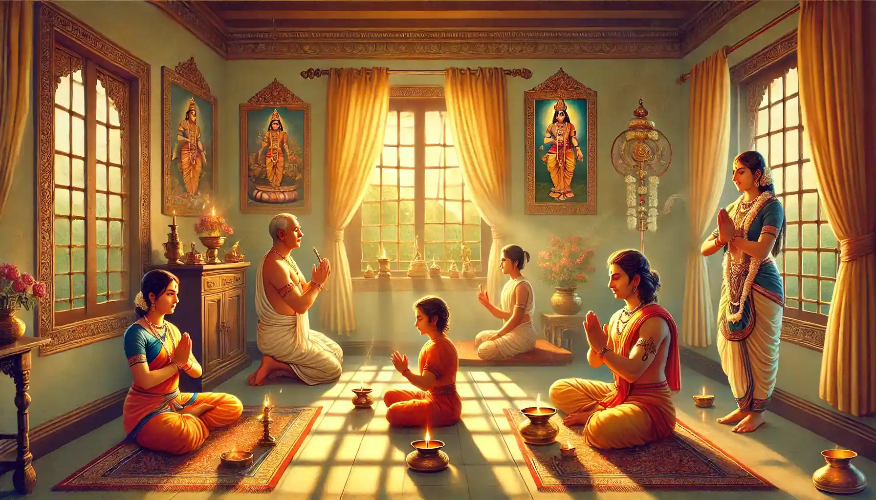 5 Morning Rituals (Gatha + Meditation + Prayer) for Busy Hindus to Start Their Day Right