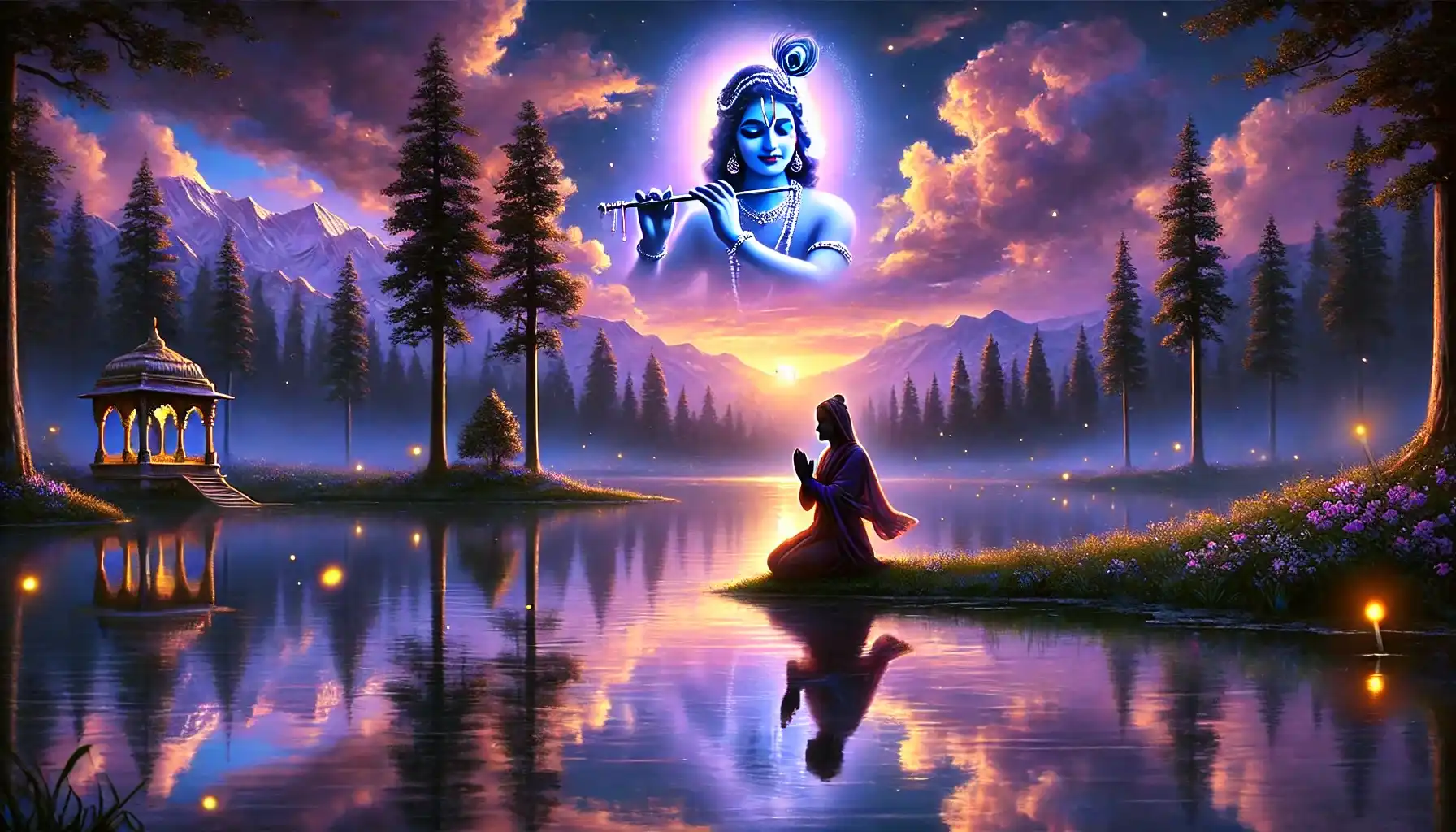 End each day with reflection and surrender