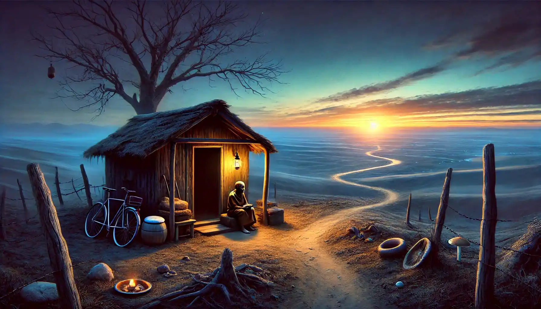 Wordly life is to be treated as a temporary lodging