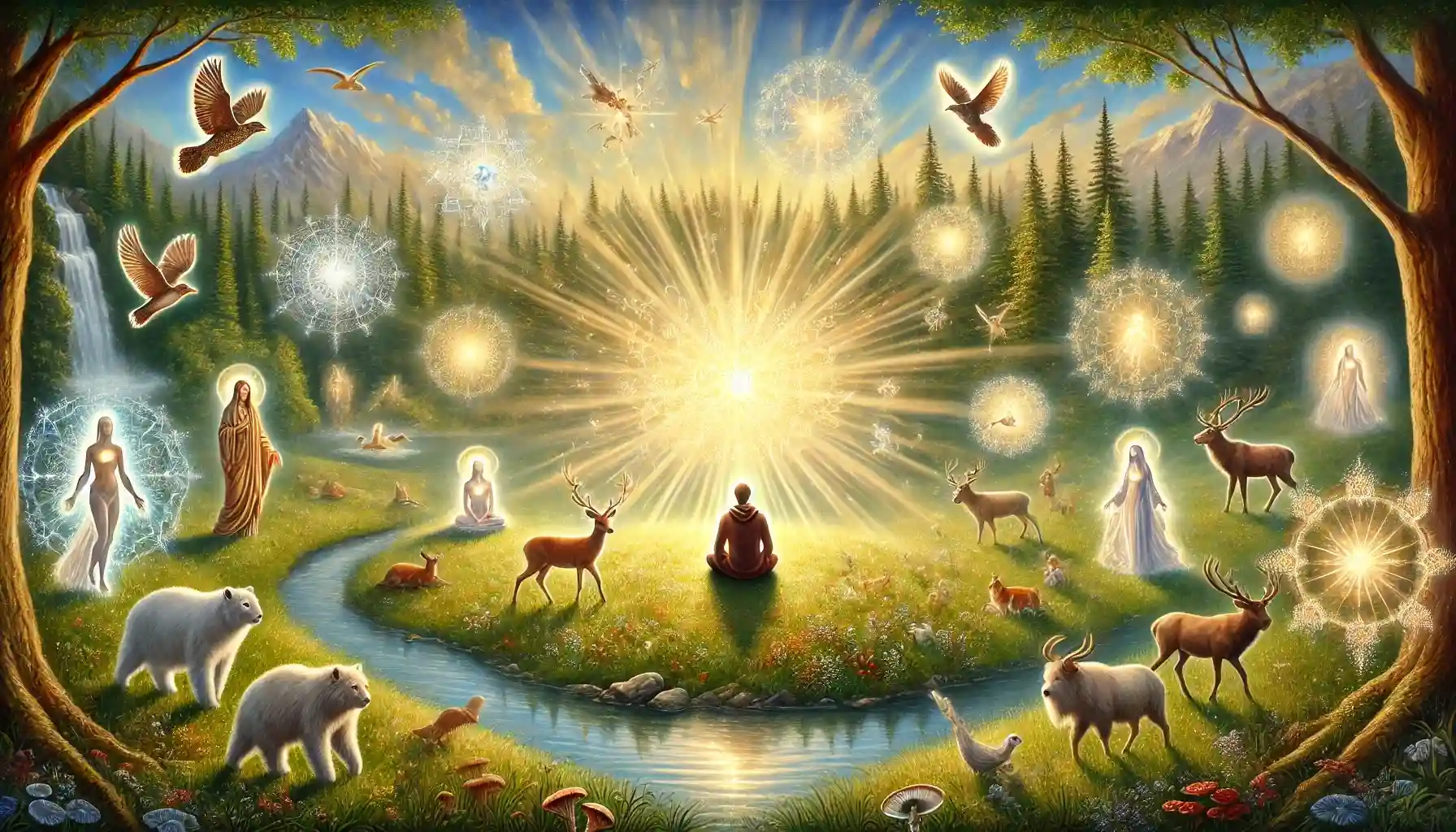 Several profound shifts occur when the practitioner begins to see the Divine in every being