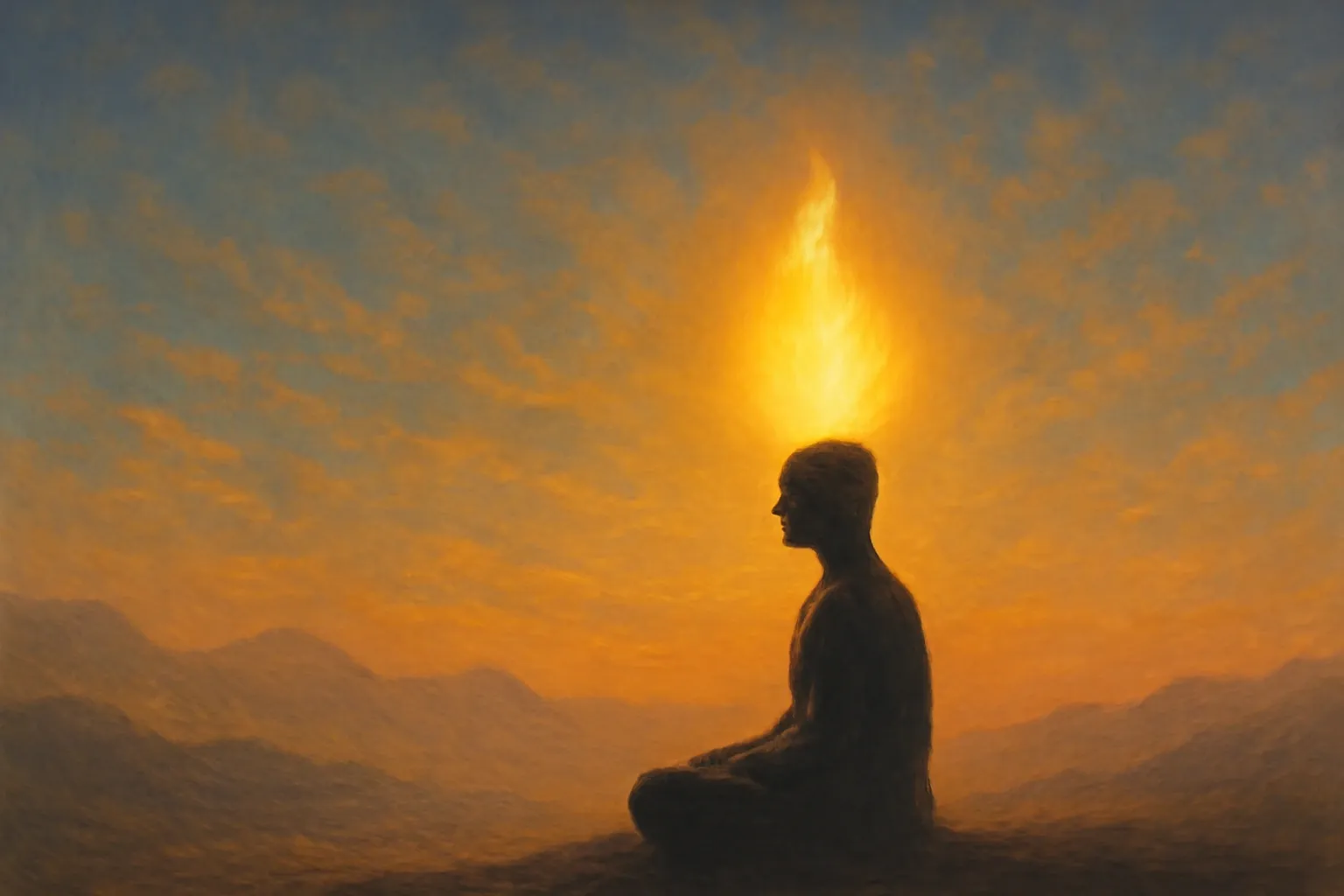 May your mind become a steady flame: illuminating, unwavering, and devoted to truth.