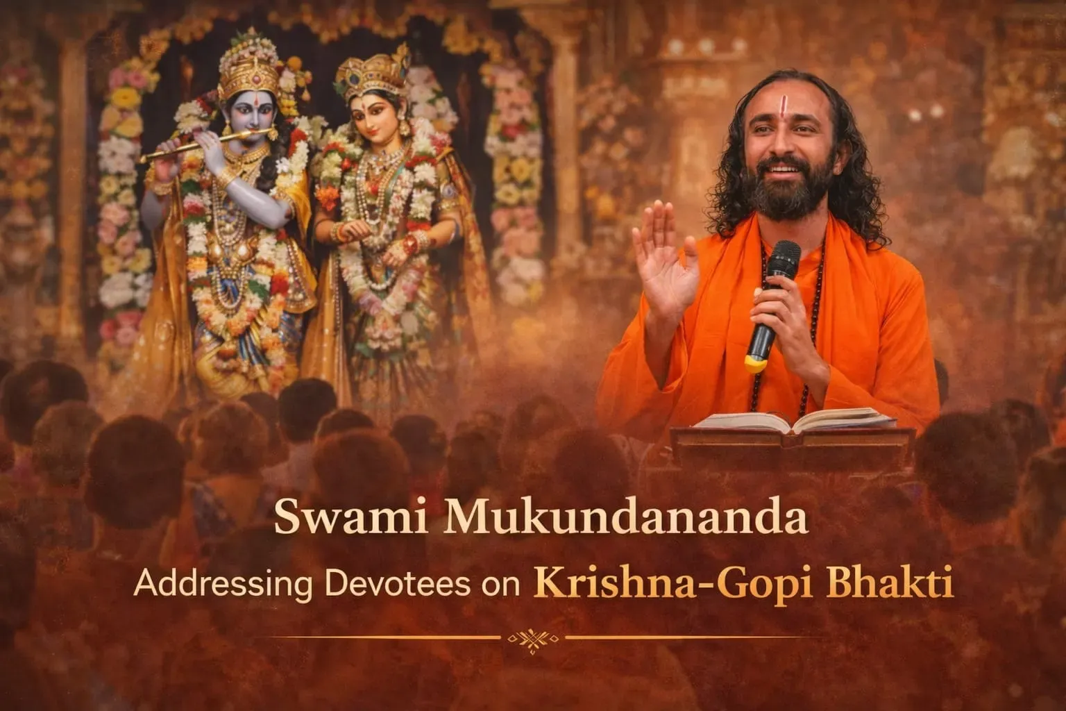 Swami Mukundanand Address his Devotees on the highest form of Bhakti