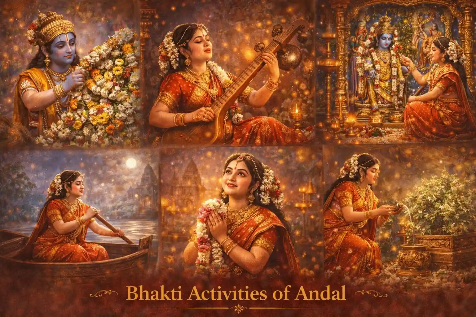 Andal's life is Bhakti personified--Every Act Is Bhakti