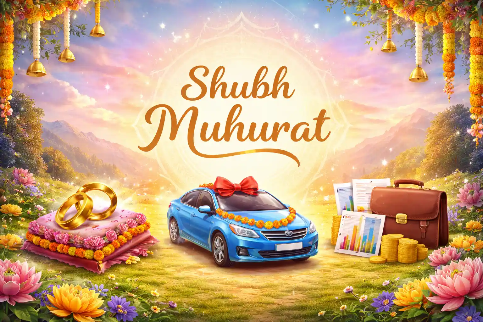 Shubh Muhurat: A Blessed Beginning for Marriage, Car Purchases, and New Ventures in 2026