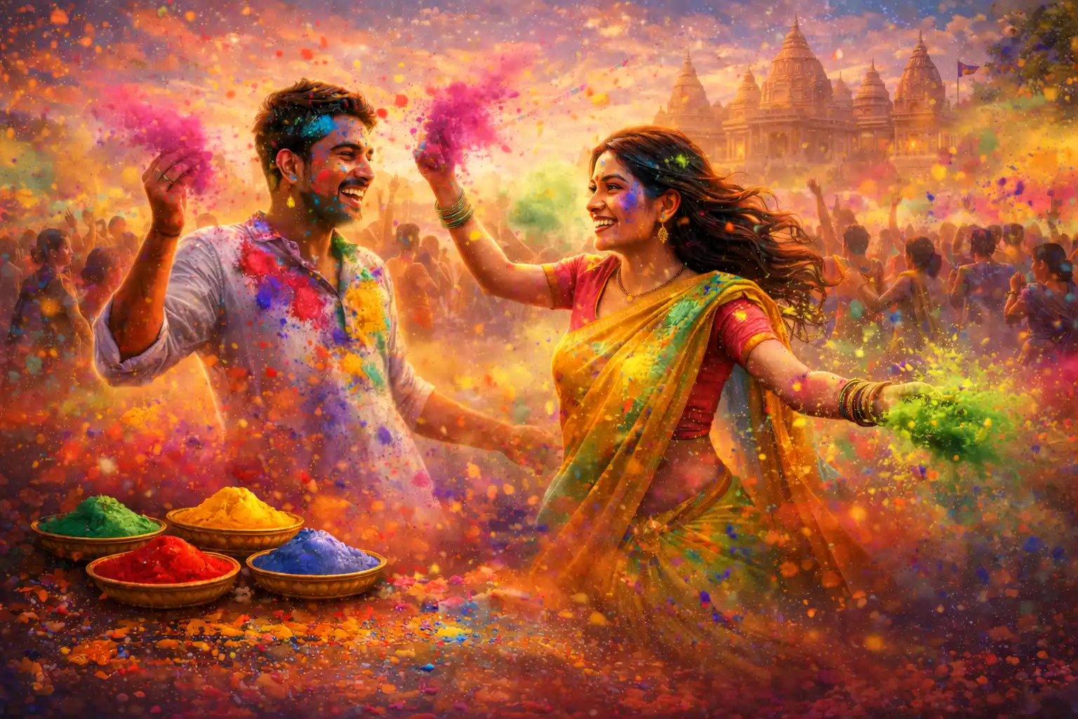 "Holi: A joyful celebration of colors and togetherness, eagerly awaited on March 6th, 2026