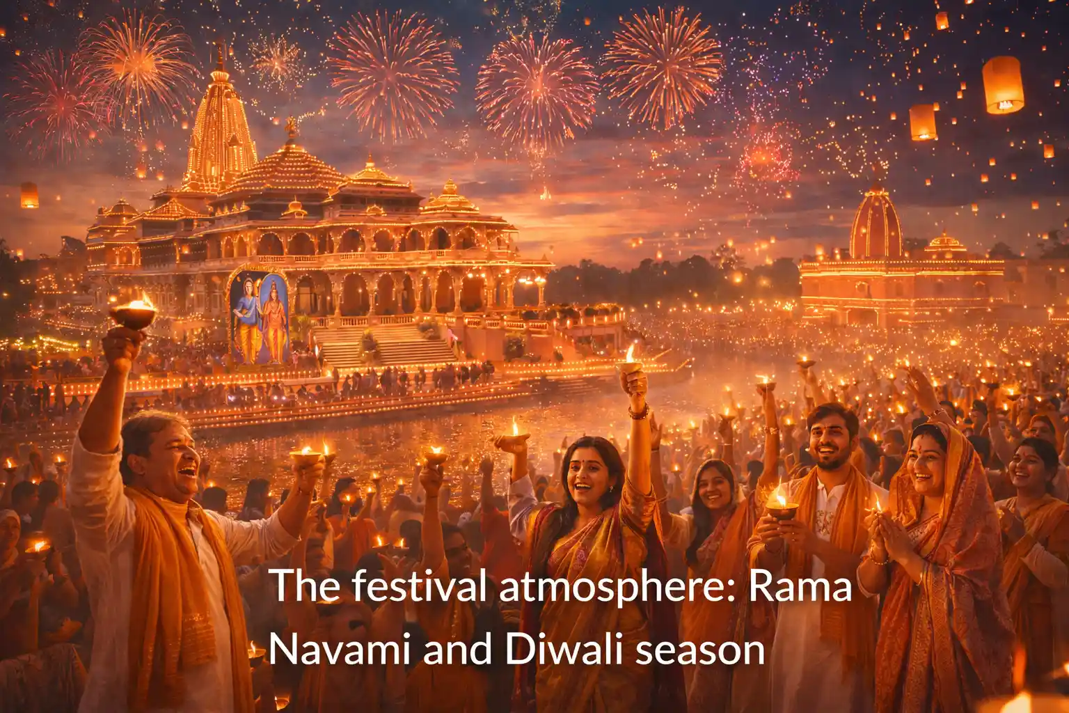 Festival  atmosphere : Ram NAvvami and Diwali season