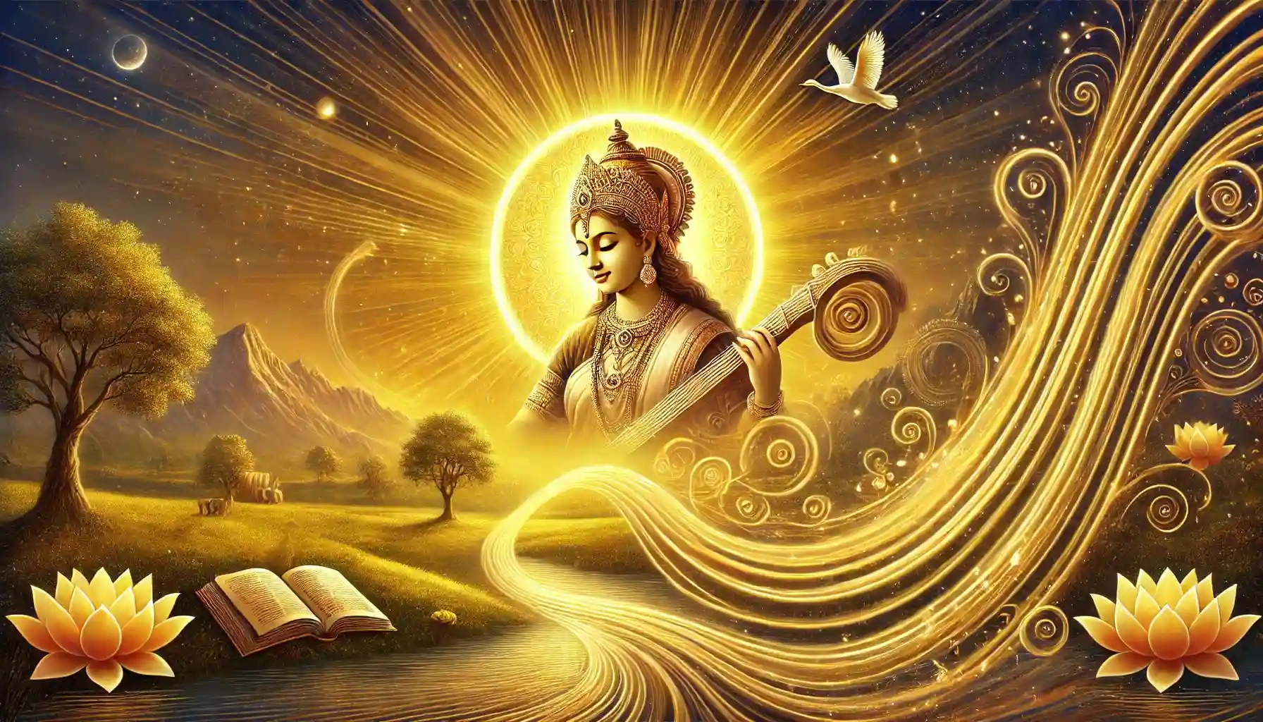 Yellow is associated with prosperity, happiness, and spiritual illumination.