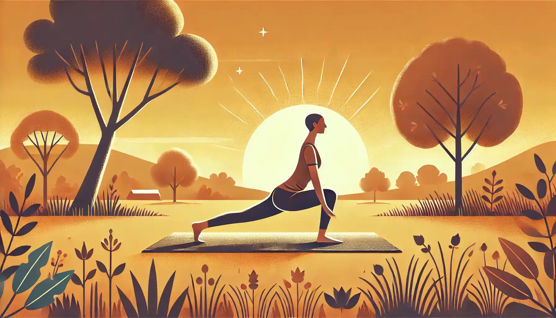 Surya Namaskar is a series of yoga postures that energize the body, open the chakras, and bring a sense of mental clarity and vitality.