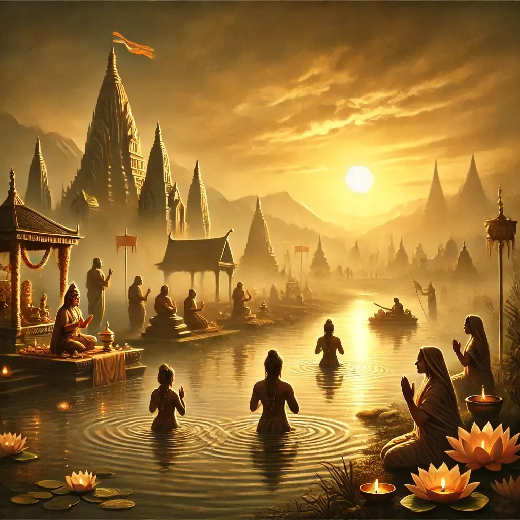 Punya Kaal is thus understood as a time when actions such as prayer, charity, mantra chanting, and holy bathing are believed to yield multiplied spiritual benefit