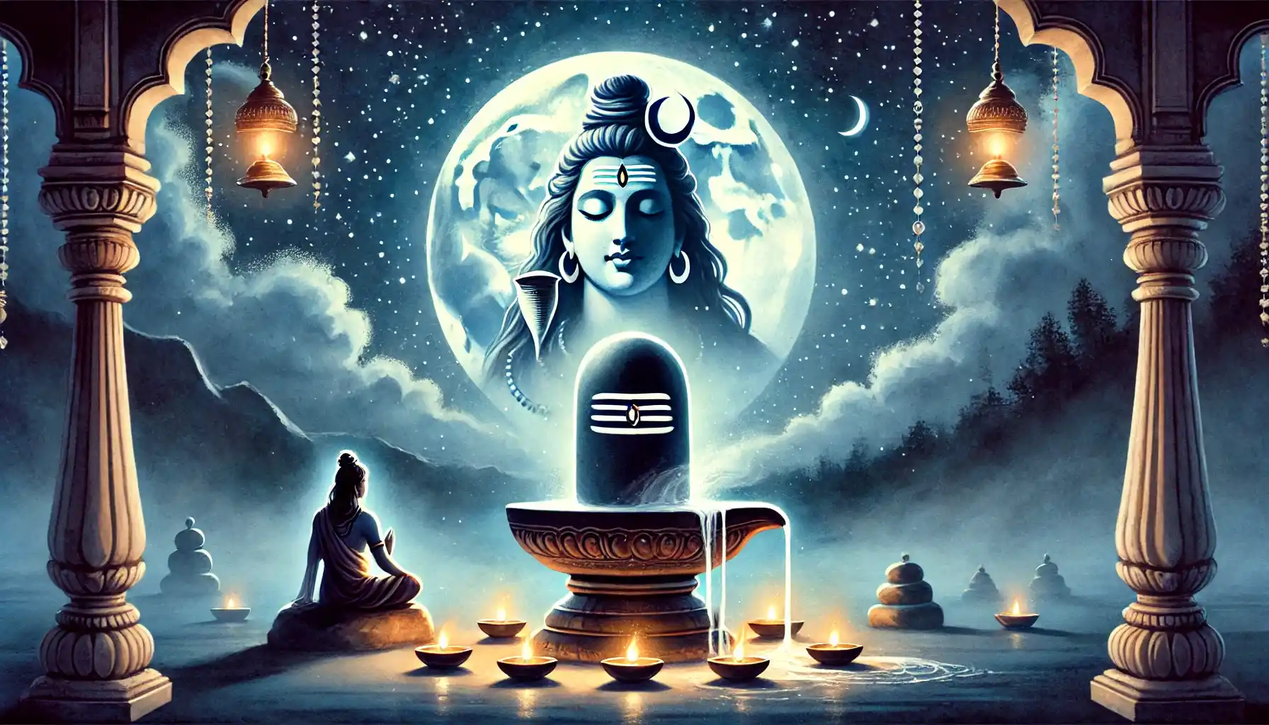 The most auspicious time for Shiva puja is during the Nishita Kaal, the midnight period