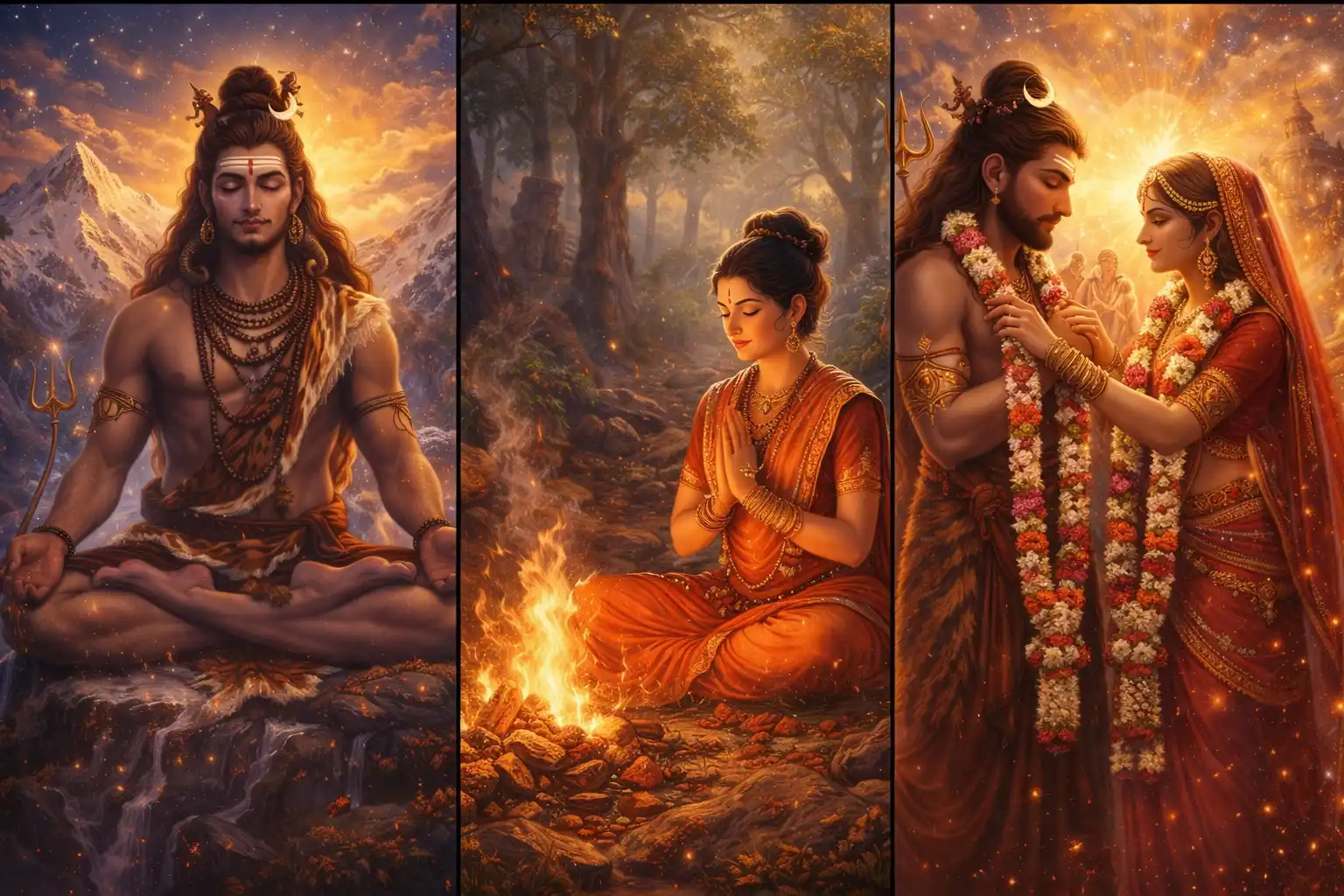 Devotion and Austerities binds the Pure Consciousness in Divine Union