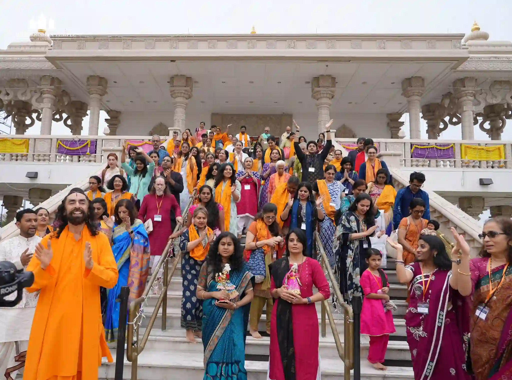 Some highlights of devotees singing kirtans with Swami Ji from fall Bhakti Kirtan Retreat at Radha Krishna Temple of Dallas.