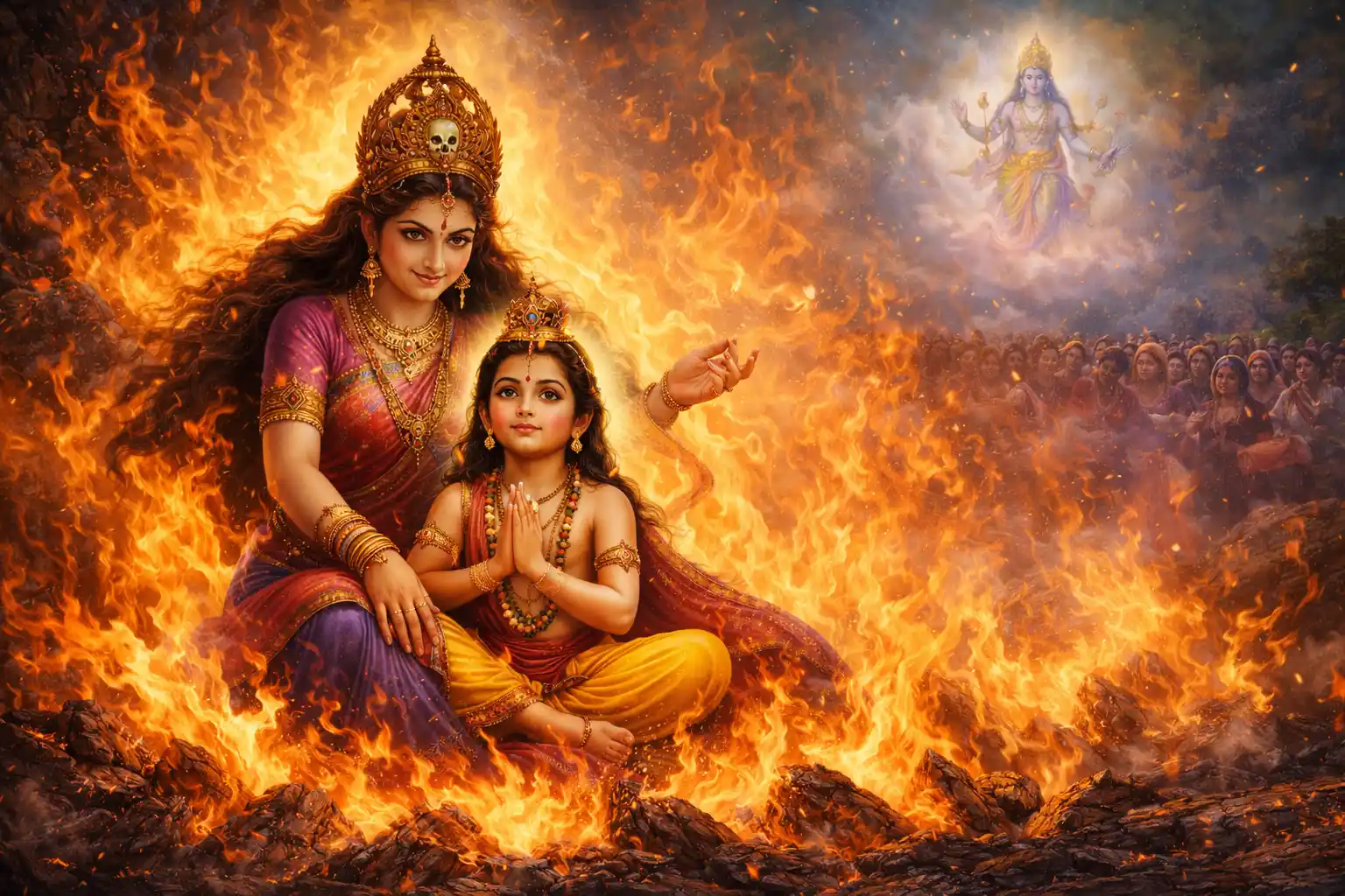 Devotion protected, ego consumed — the message of Holika Dahan