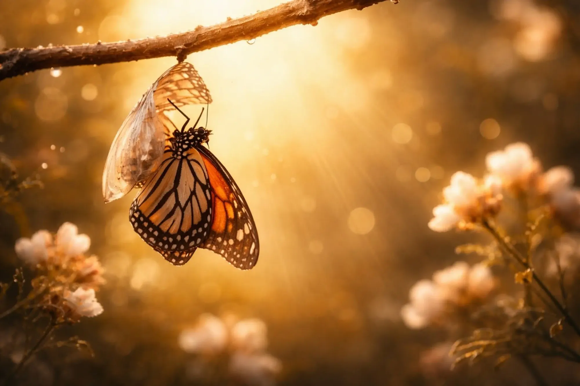 The quiet inner transformation happening during seasons of adversity and spiritual growth.