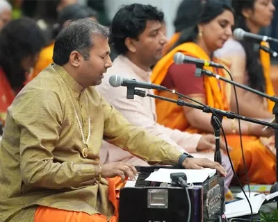 Ram Navami Kirtan at Radha Krishna Temple
