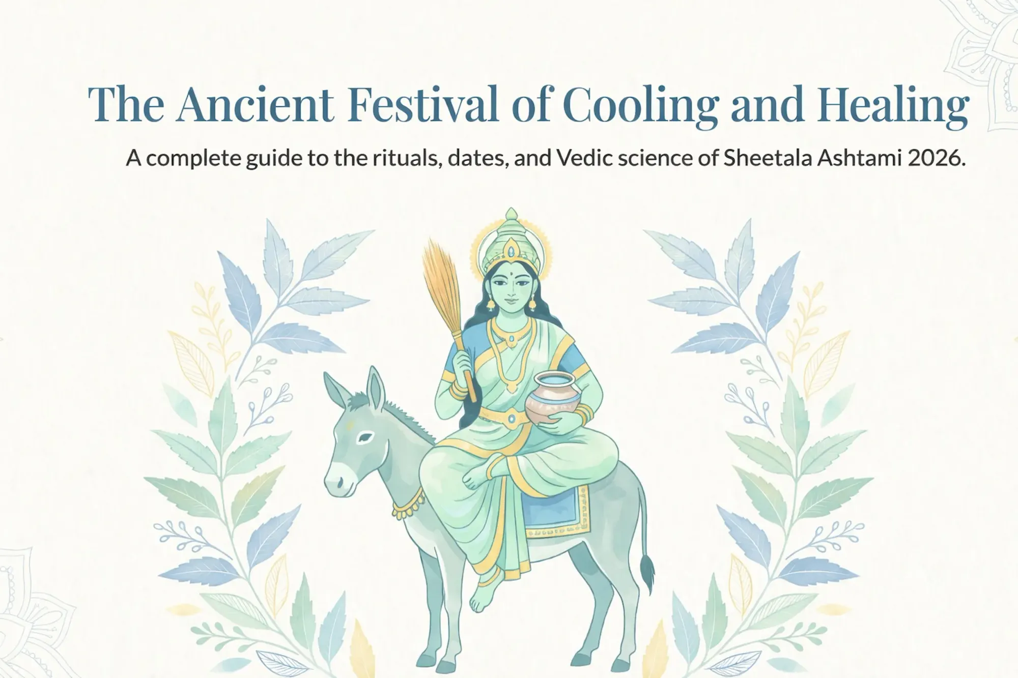 Sheetal Ashtami 2026 