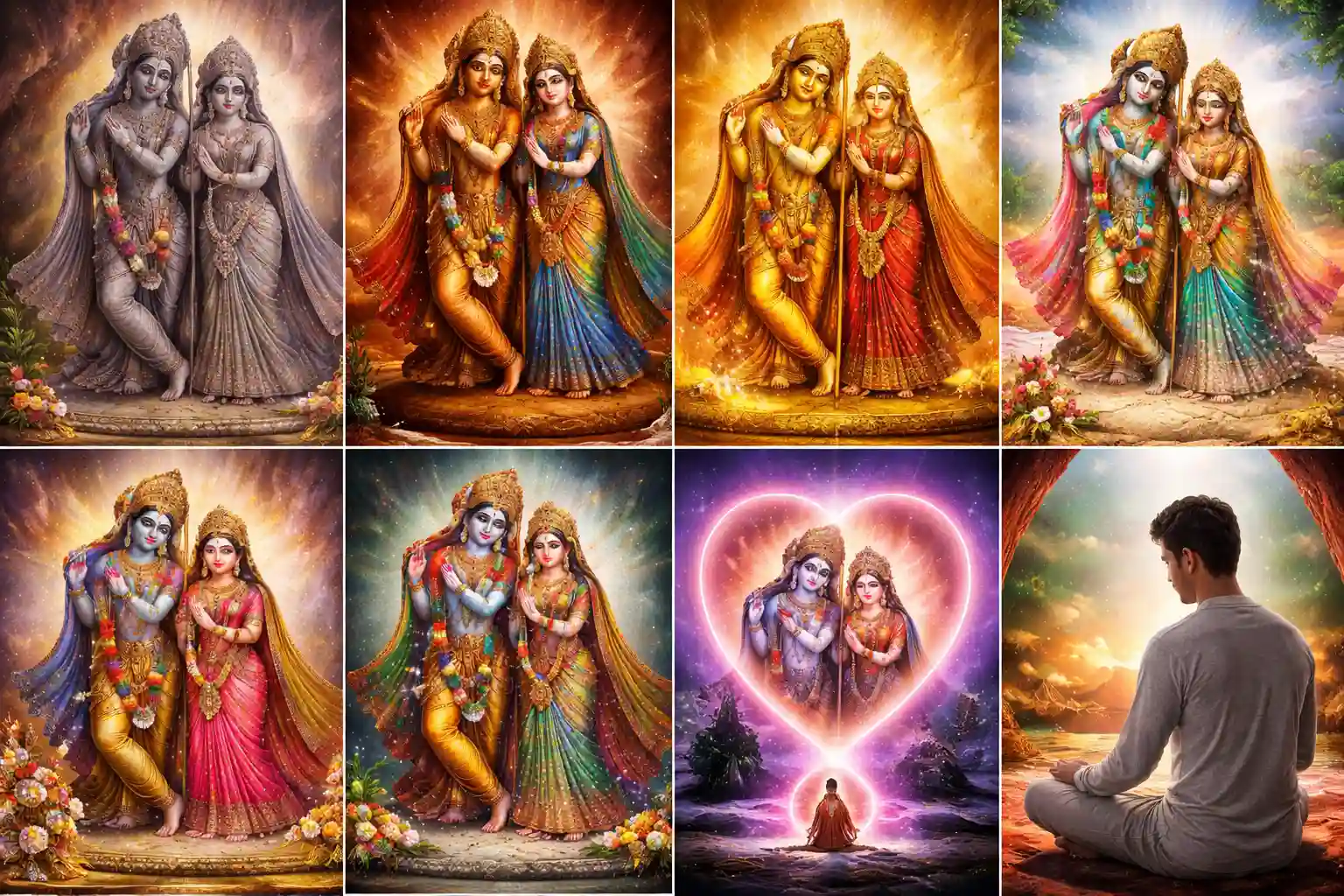 The Srimad Bhagavatam describes eight types of deities: