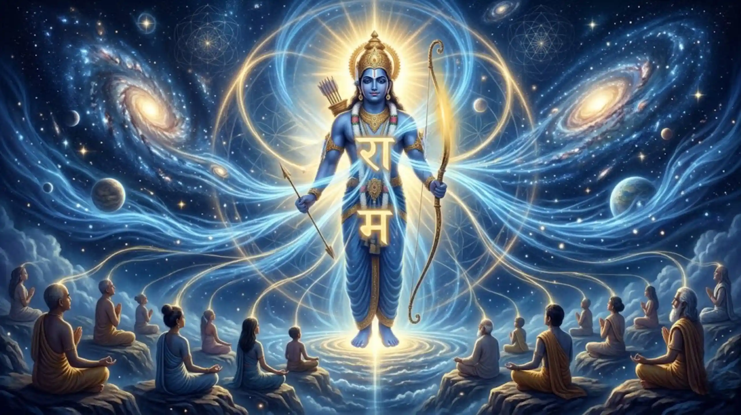Cosmic depiction of Shriram and His relation with every soul