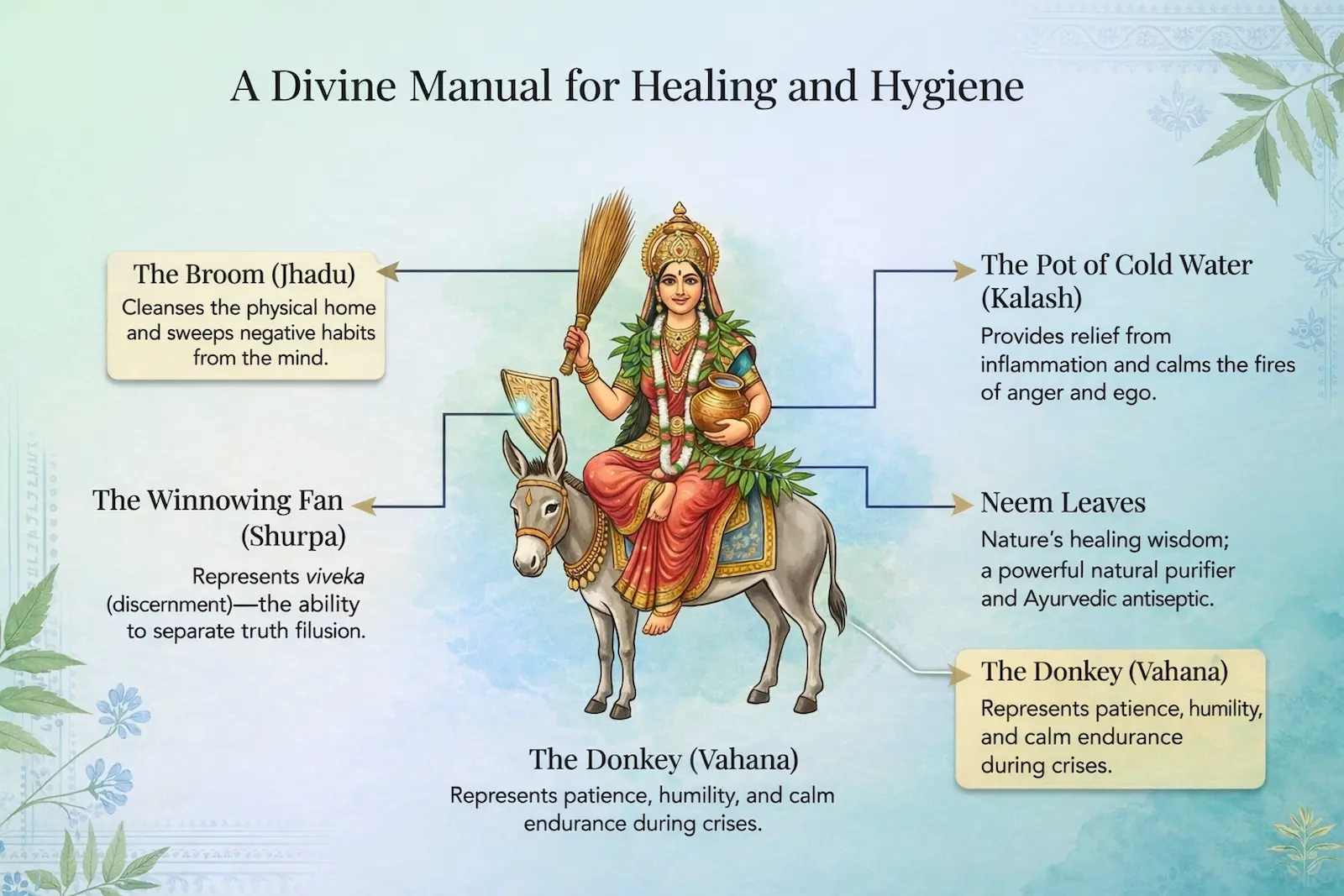 Spiritual Anatomy of Sheetala Mata