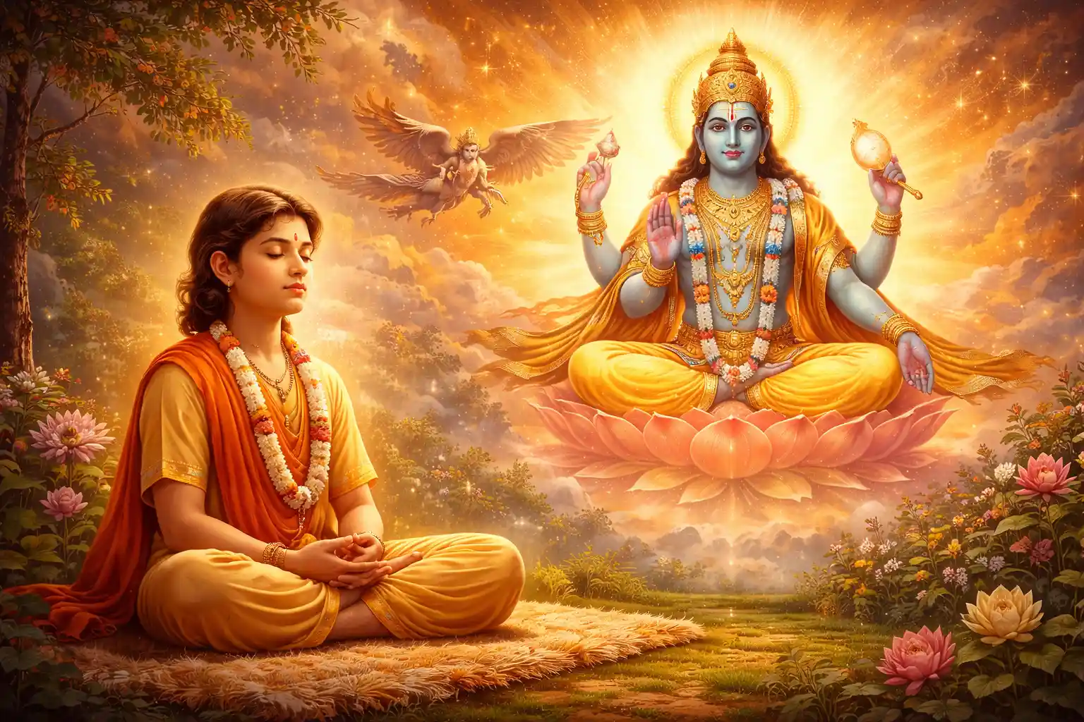 From the moment he was born, Prahlad’s heart belonged to God.