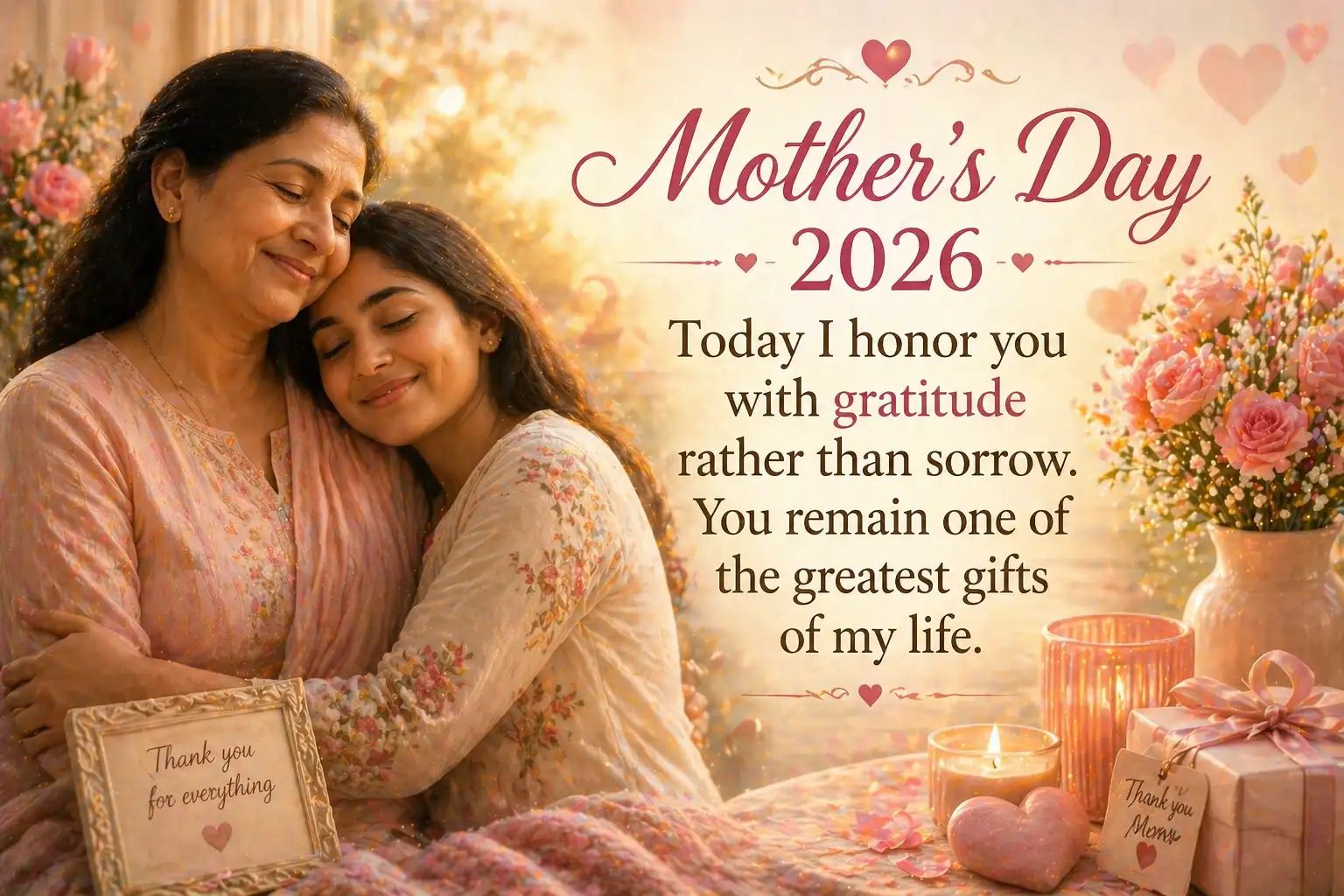 Mother's Day 2026 message to honor a mother who has passed on