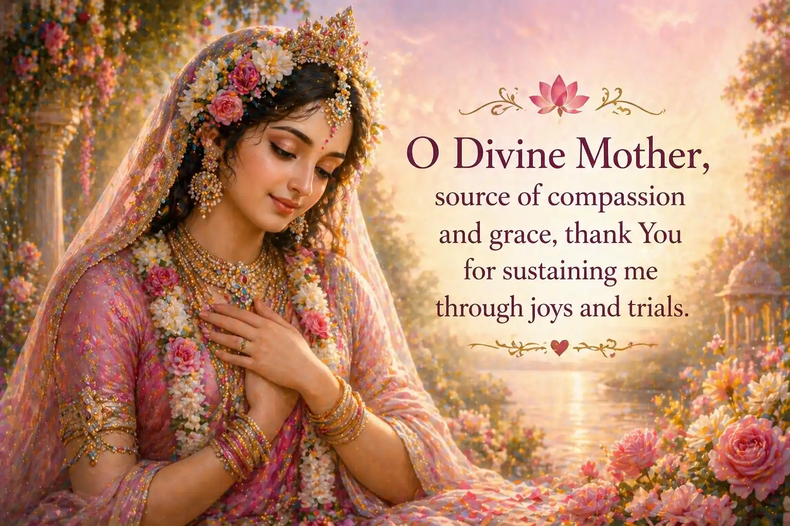 Mother's Day message for the Divine Mother