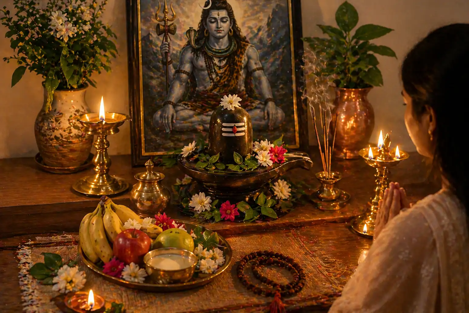 A simple offering of the heart is sufficient for Masik Shivratri 