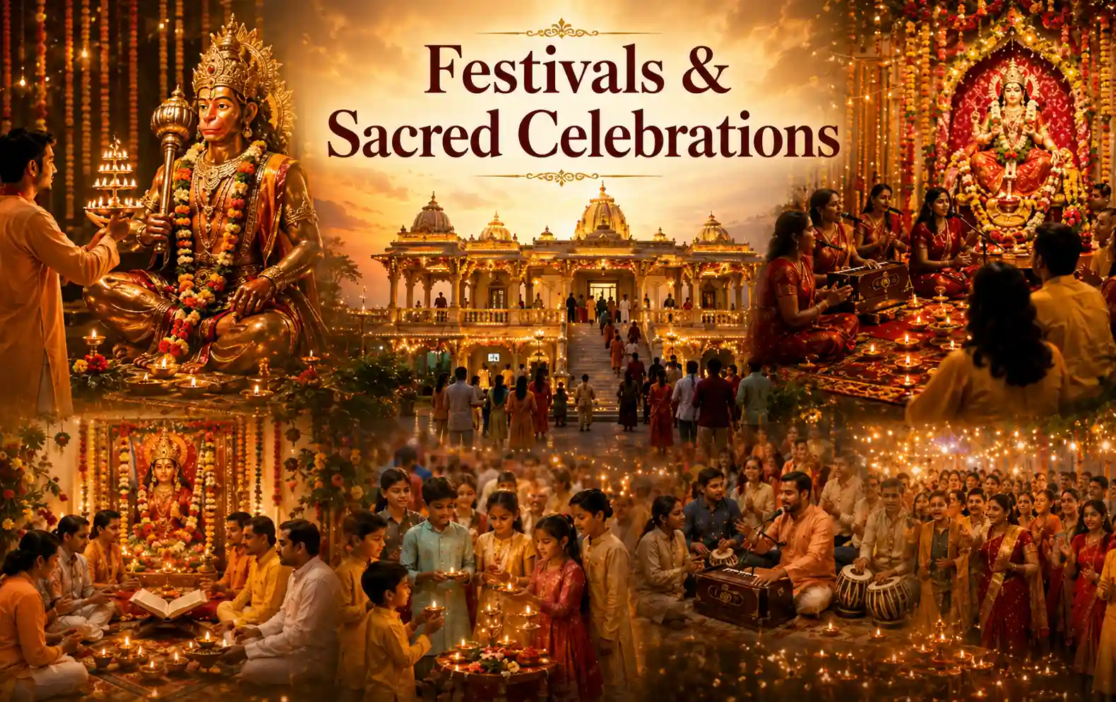 Celebrating Faith, Tradition, and Collective Joy Through Sacred Festivals and Devotion