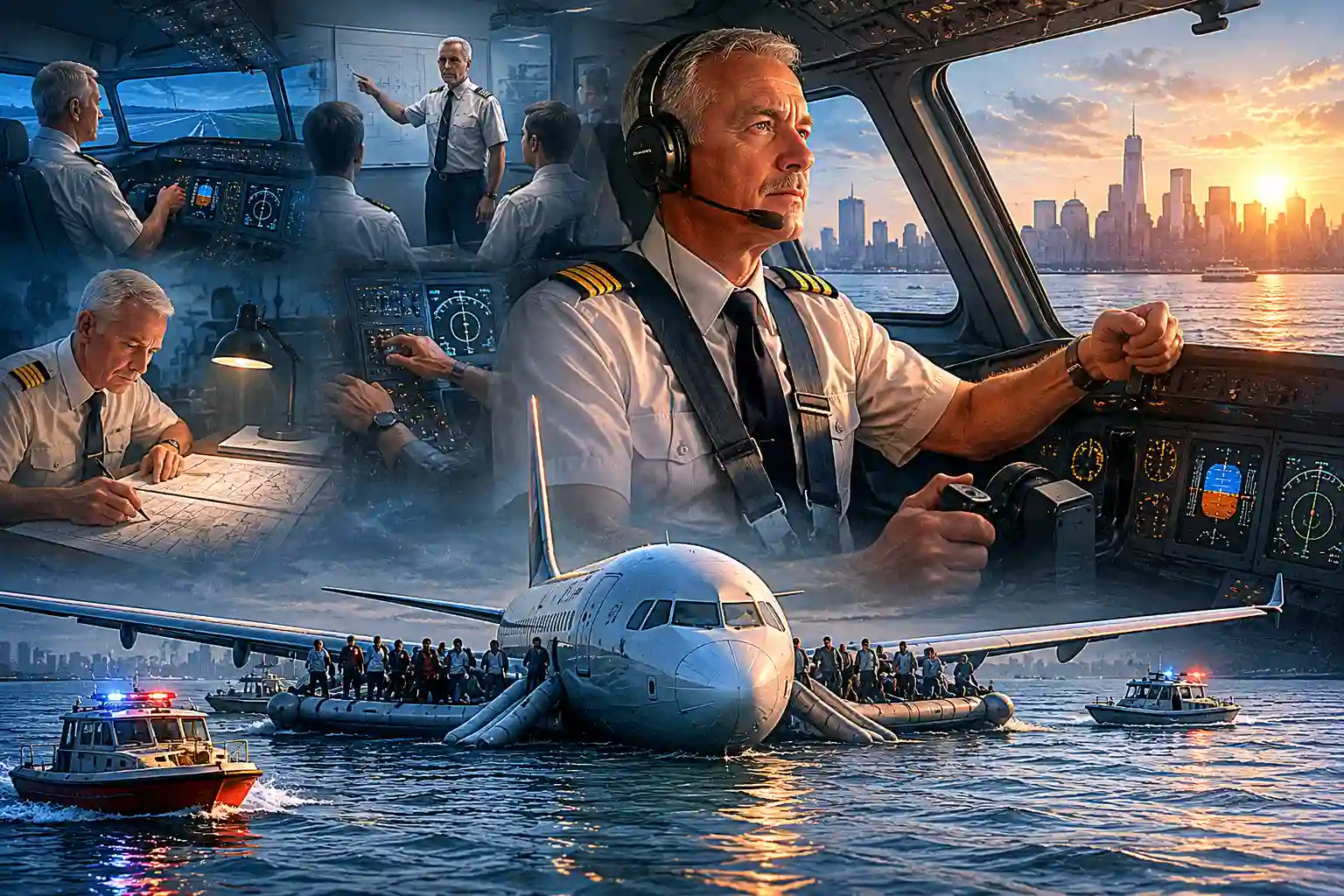 Miracle Landing on the Hudson and Captain Sullenburger