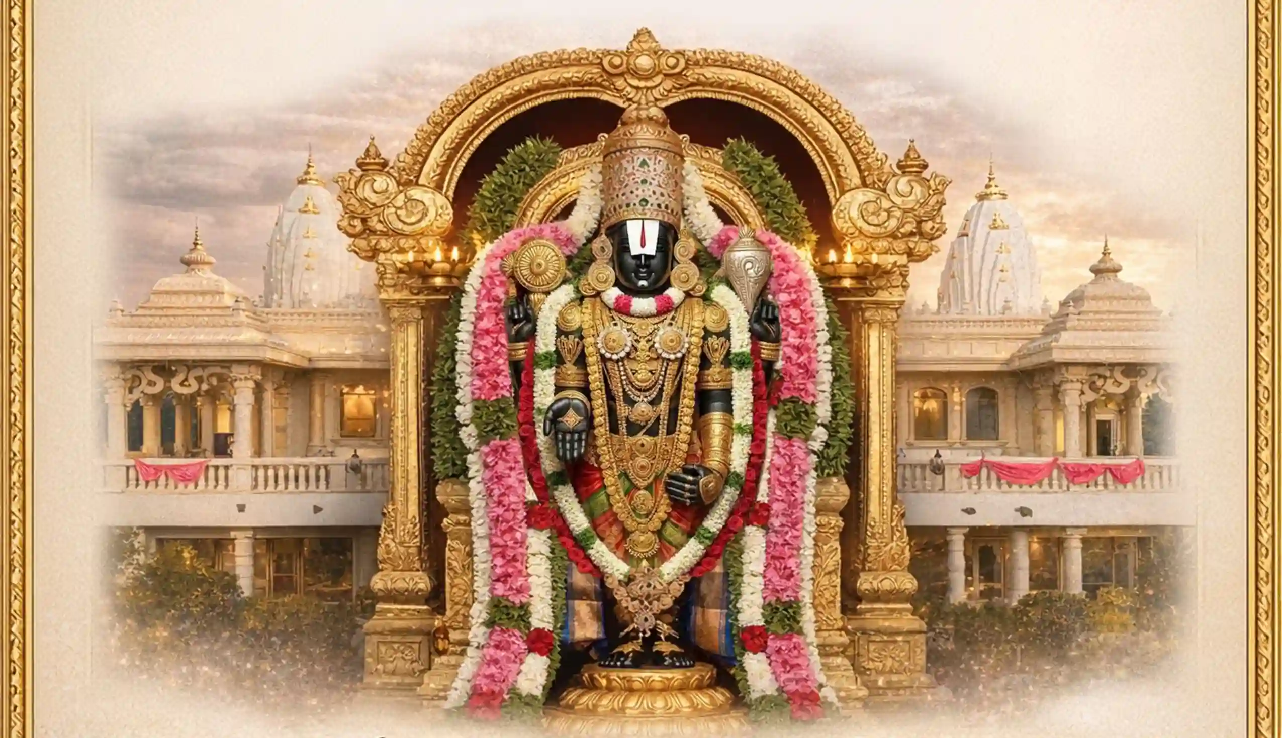 The spiritual journey culminates in a once-in-a-lifetime event: the Sri Venkateshwara Swamy Prana Pratistha Mahotsavam