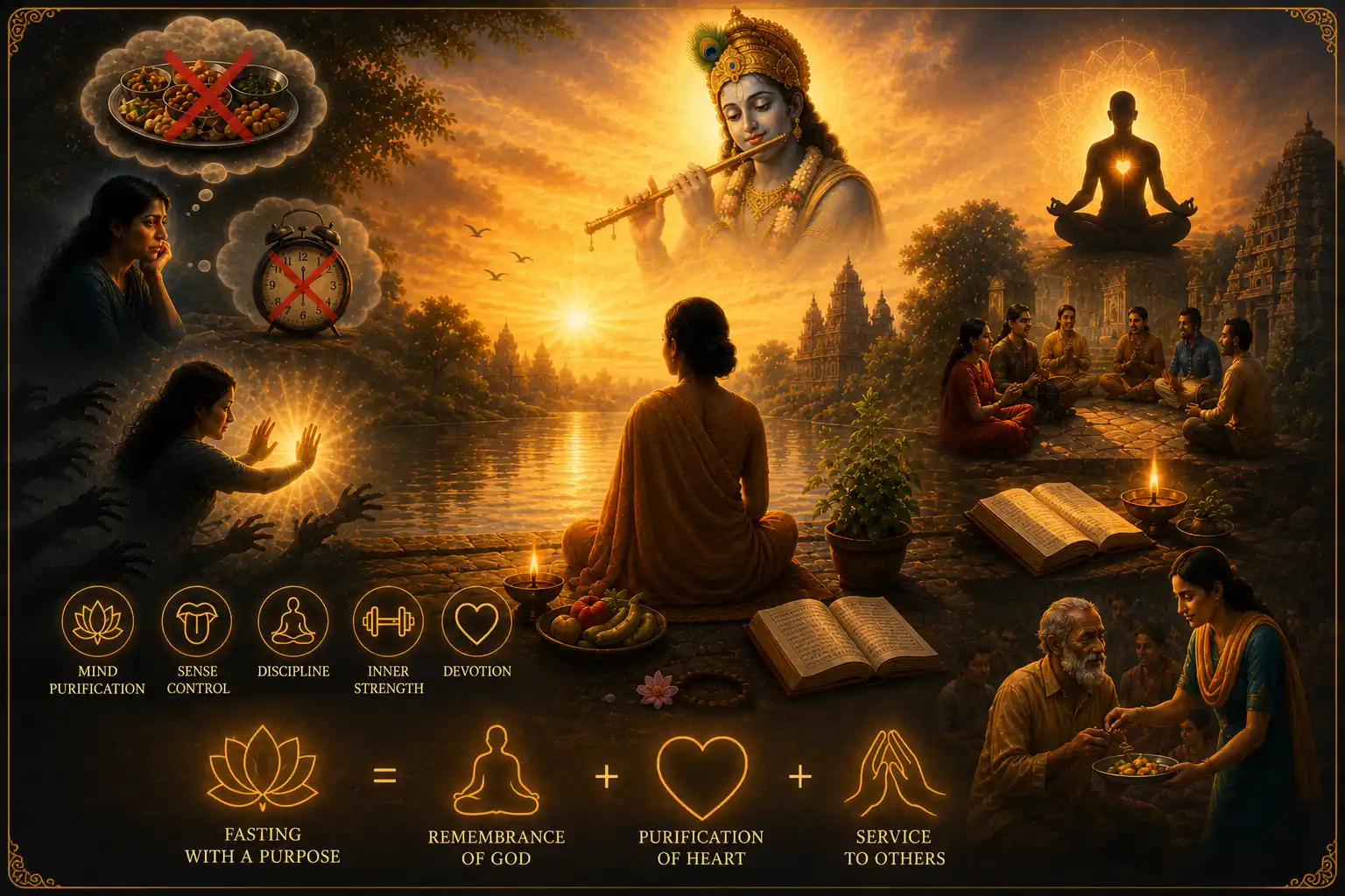 True spiritual growth begins not merely through outer rituals, but through inner transformation.