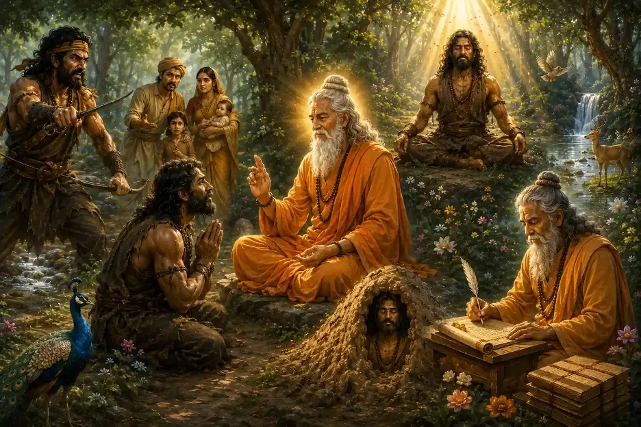 From dacoit Ratnakar to Sage Valmiki
