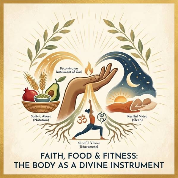 A poster with a hand and various symbols
Description automatically generated with medium confidence