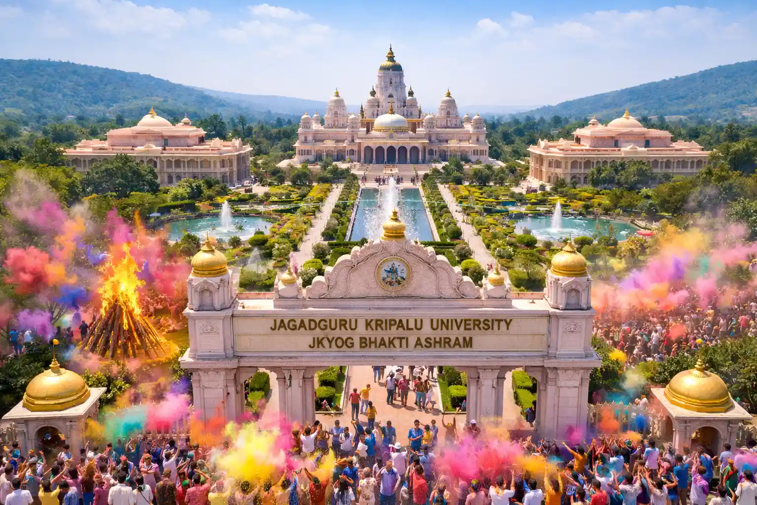 Holi Sadhana Shivir 2026 with Swami Mukundananda: A Transformative and Joyous Experience