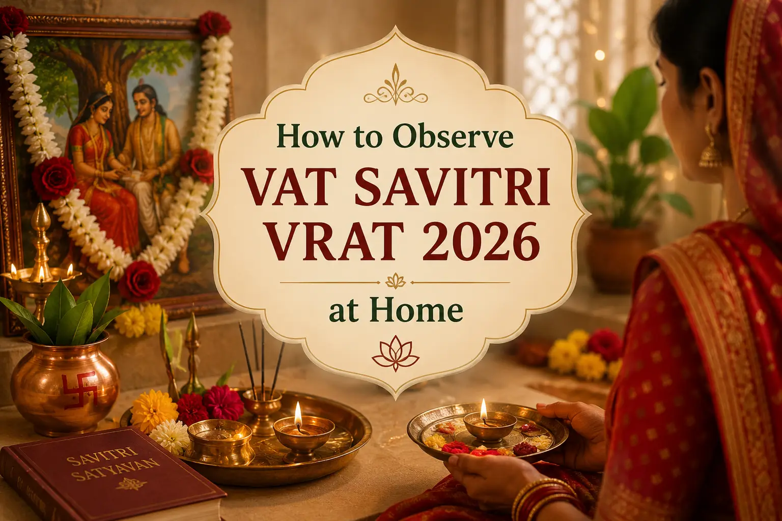 How to Observe Vat Savitri Vrat 2026 at Home