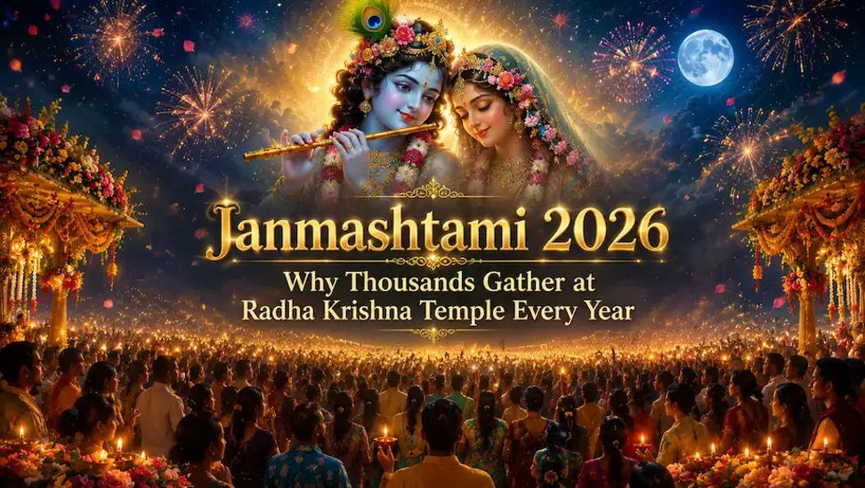 Janmashtami 2026: Why Thousands Gather at Radha Krishna Temple Every Year