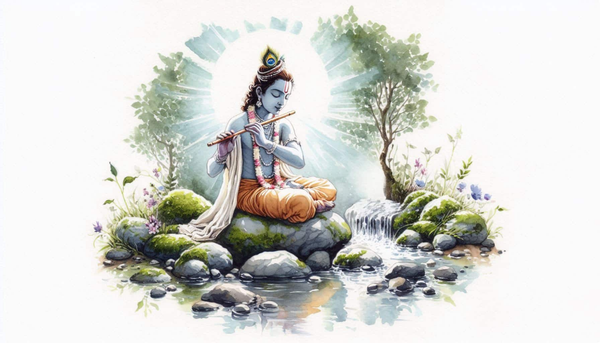 A Divine Umbrella: The Govardhan Leela