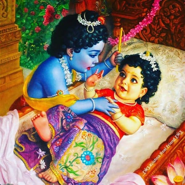 The Enchanting Childhood Pastimes of Radharani: Devotional Reflections for Radhashtami