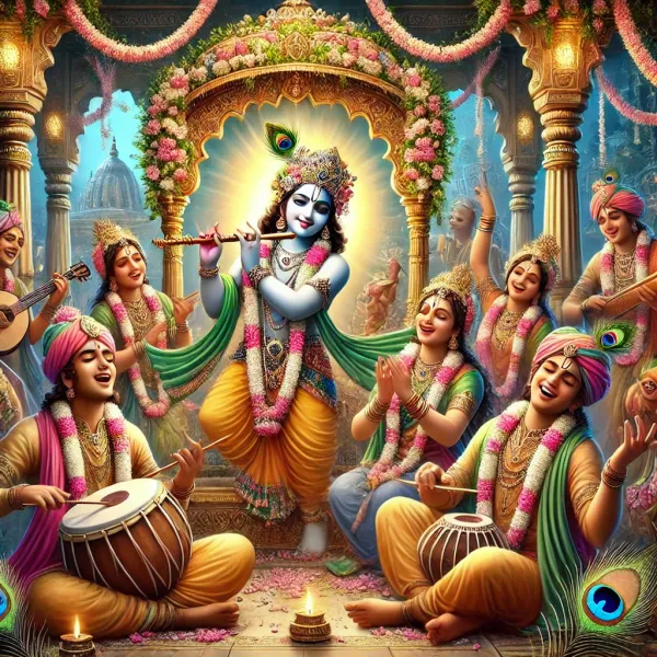 Bhakti and Balance: The Role of Bhajans and Kirtans in Eco-conscious Janmashtami