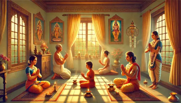 5 Morning Rituals (Gatha + Meditation + Prayer) for Busy Hindus to Start Their Day Right