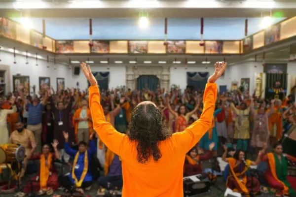 Highlights from the Bhakti Kirtan Retreat with Swami Mukundananda in Dallas