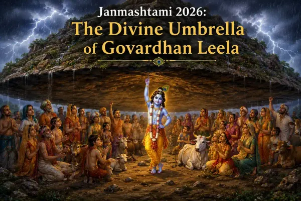 Janmashtami 2026: The Divine Umbrella of Govardhan Leela