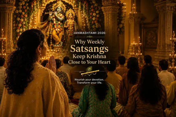 Janmashtami 2026: Why Weekly Satsangs Keep Krishna Close to Your Heart