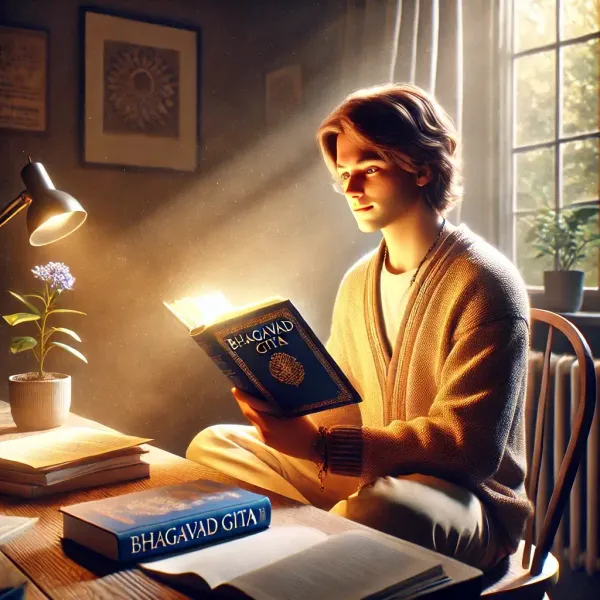 How the Bhagavad Gita Helps Cope with Anxiety and Depression