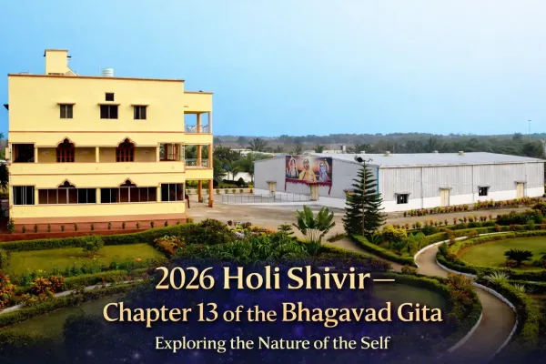 Holi Sadhana Shivir 2026 with Swami Mukundananda: A Transformative and Joyous Experience