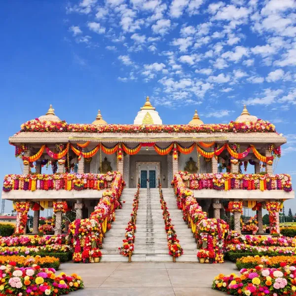 Phoolon Ki Holi 2026 in Dallas : Celebrate at the Radha Krishna Temple